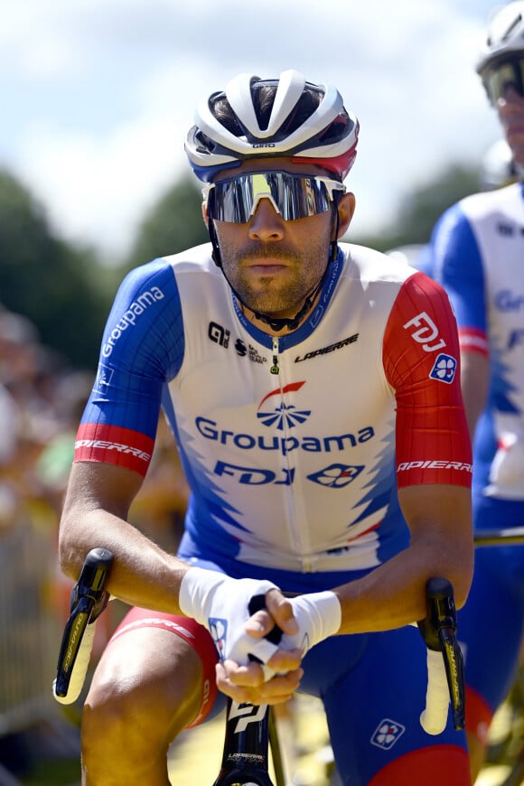 "Gino était un coureur qui, comme moi, aimait traîner à l'arrière du peloton et on se retrouvait souvent à parler. Je l'aimais beaucoup", ajoute Thibaut Pinot
 
Thibaut Pinot - deuxième étape du Tour de France à Nyborg (Danemark). Le 2 juillet 2022. © Photo News / Panoramic / Bestimage