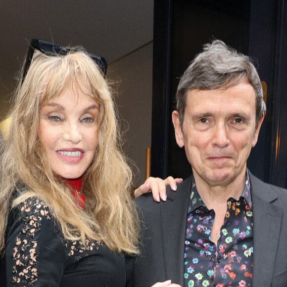 Arielle Dombasle et Jean-Marie Besset - Avant-première du film "Les Secrets de la princesse de Cadignan" au Silencio des Prés à Paris le 21 juin 2023. © Coadic Guirec/Bestimage