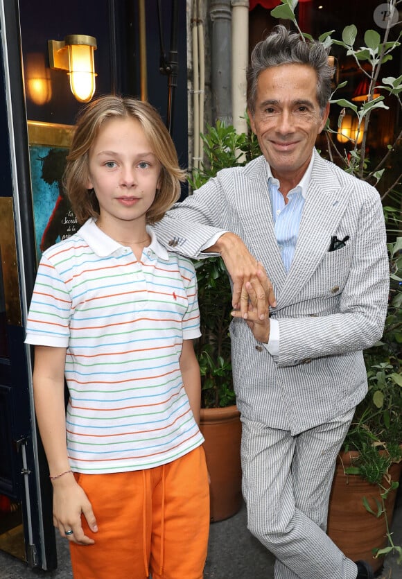 Billy et le fils de Julie Depardieu et Vincent Darré - Avant-première du film "Les Secrets de la princesse de Cadignan" au Silencio des Prés à Paris le 21 juin 2023. © Coadic Guirec/Bestimage