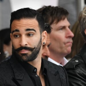 Brandon Lee, sa mère Pamela Anderson et son compagnon Adil Rami lors de la soirée Amber Lounge Monaco 2019 au profit de la fondation de Jackie Stewart "Race Against Dementia" à l'hôtel Méridien Beach Plaza à Monaco, le 24 mai 2019. © Bruno Bebert / Bestimage