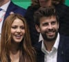 Pour preuve, le chanteuse sortira dans quelques jours la chanson "Copa Vacía" ("tasse vide" en français) dans quelques jours
Shakira et Gerard Piqué - L'Espagne remporte la Coupe Davis à Madrid, le 24 novembre 2019, grâce à la victoire de R. Nadal contre D. Shapovalov (6-3, 7-6). 