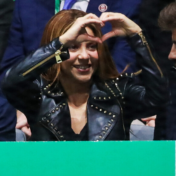 Shakira et Gerard Piqué - L'Espagne remporte la Coupe Davis à Madrid, le 24 novembre 2019, grâce à la victoire de R. Nadal contre D. Shapovalov (6-3, 7-6). 