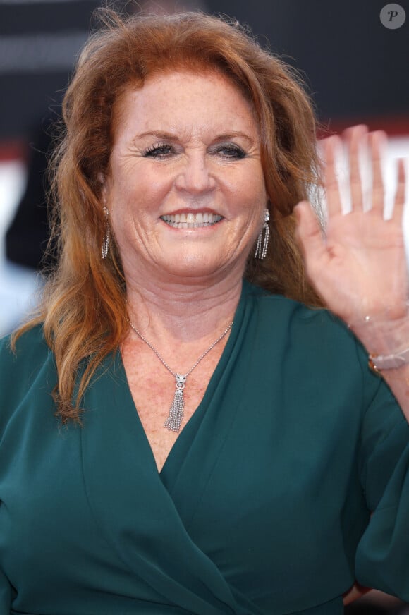 Sarah Ferguson, duchesse d'York - Red carpet du film "The Son" lors de la 79ème édition du Festival International du Film de Venise, la Mostra. Le 7 septembre 2022 © Future-Image / Zuma Press / Bestimage