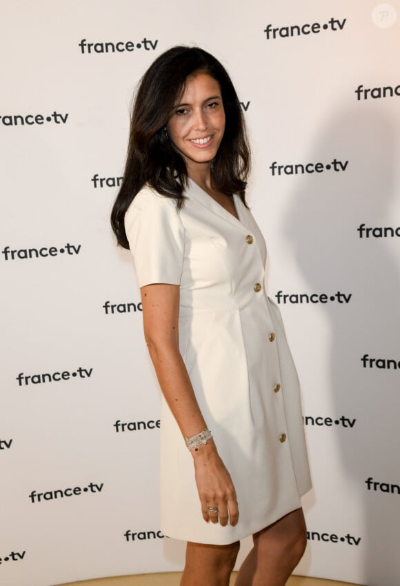 Carole Tolila au photocall de la conférence de presse de France 2 au théâtre Marigny à Paris le 18 juin 2019 © Coadic Guirec / Bestimage