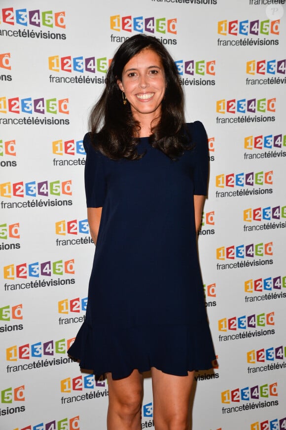 Carole Tolila lors du photocall de la présentation de la nouvelle dynamique 2017-2018 de France Télévisions. Paris, le 5 juillet 2017. © Guirec Coadic/Bestimage 