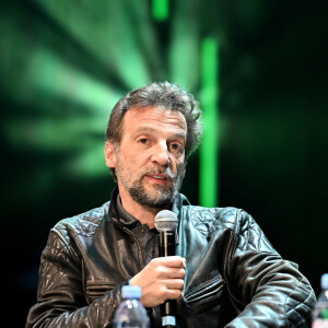 Mathieu Kassovitz durant la 6ème édition du MAGIC (Monaco Anime Game International Conferences) au Grimaldi Forum à Monaco, le 25 février 2023. Ce salon dédié à la Pop Culture est un événement organisé chaque année par la société monégasque de production d'animation et de jeux vidéo Shibuya Productions. © Bruno Bebert / Bestimage