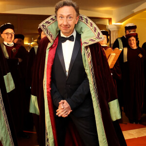 Stéphane Bern lors de la fête de la fleur et l'intronisation de personnalités commandeurs et ambassadeurs par la Commanderie du Bontemps au Château Smith Haut Lafitte à Martillac le 27 avril 2023. © Fabien Cottereau / Patrick Bernard / Bestimage