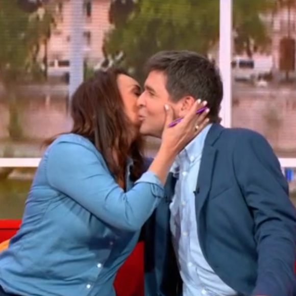 Julia Vignali présente sa dernière émission dans "Télématin" après deux ans de bons services. France 2