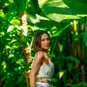 Photo exclusive de Fabienne Carat à la Réunion le 8 juin 2023 dans l'enceinte de l'hôtel Ness by D-Ocean