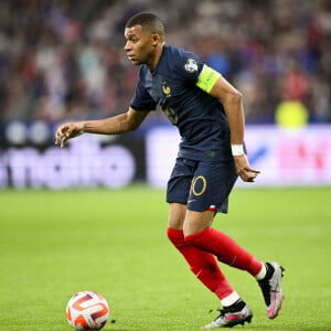 Malheureusement, son intervention n'a pas plu à tout le monde...
MBAPPE Kylian (FRA) - Match de qualifications de l'Euro2024 "France - Grèce (1-0)" au stade de France, le 19 juin 2023.