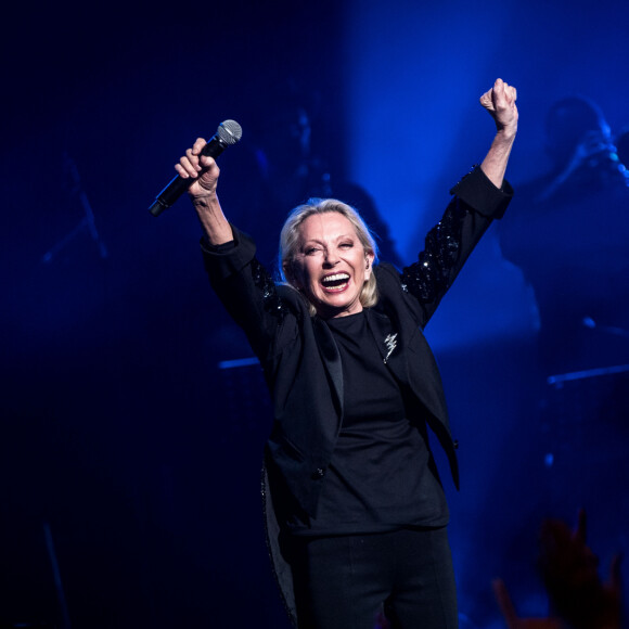 Exclusif - Véronique Sanson en concert au palais des congrès de Tours pour la première date de sa tournée "Dignes, Dingues, Donc..." le 3 avril 2019. © Cyril Moreau / Bestimage  