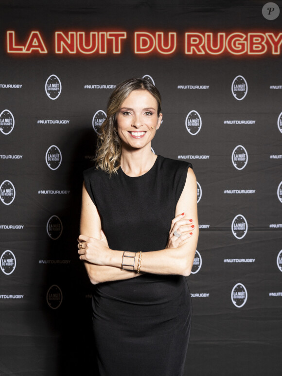 Isabelle Ithurburu - Soirée de la 18ème édition de la Nuit du Rugby à l'Olympia, Paris le 26 septembre 2022. © Pierre Perusseau/Bestimage