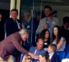 Chic et décontractés, père et fils partagent de grandes ressemblances physiques mais pas seulement
Le prince William et son fils aîné le prince George de Cambridge regardant la quatrième journée des Ashes, les célèbres test-matchs de cricket entre l'Australie et l'Angleterre, le 1er juillet 2023