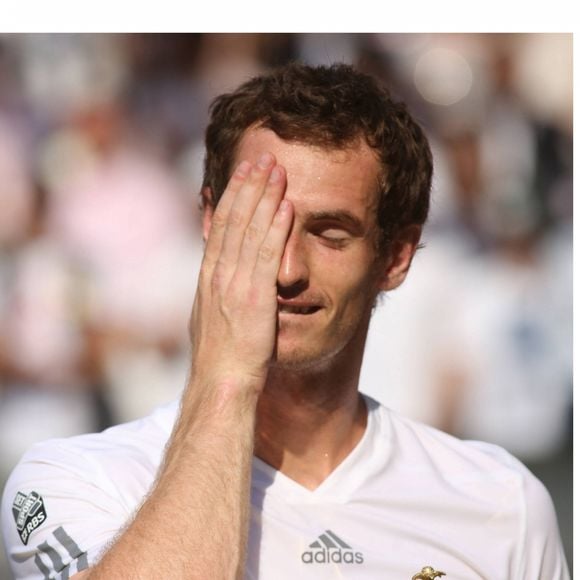 Andy Murray remporte le tournoi de tennis de Wimbledon en battant Novak Djokovic a Londres le 7 juillet 2013. 