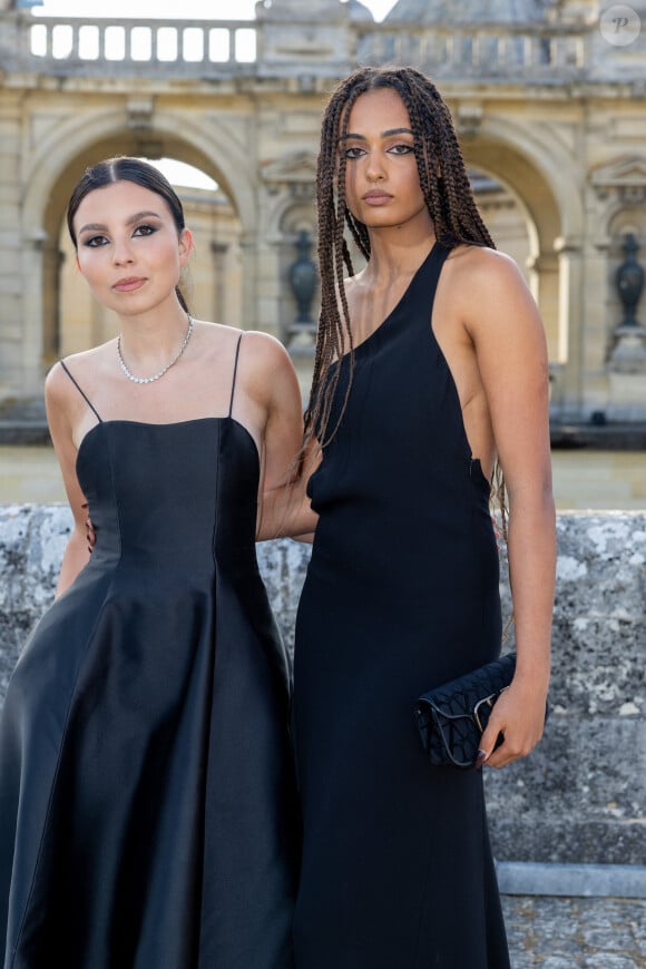 Défilé de mode automne-hiver 2024 Haute-Couture "Valentino" au château de Chantilly, lors de la fashion week de Paris. Le 5 juillet 2023. © Olivier Borde / Bestimage