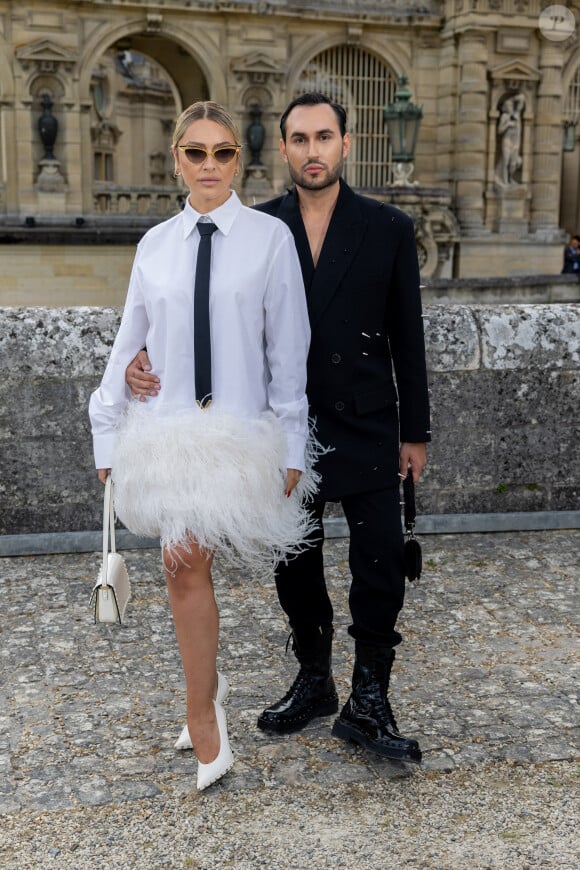 Hadise - Défilé de mode automne-hiver 2024 Haute-Couture "Valentino" au château de Chantilly, lors de la fashion week de Paris. Le 5 juillet 2023. © Olivier Borde / Bestimage