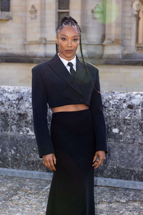 Naomi Ackie - Défilé de mode automne-hiver 2024 Haute-Couture "Valentino" au château de Chantilly, lors de la fashion week de Paris. Le 5 juillet 2023. © Olivier Borde / Bestimage