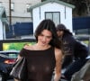 Cette vidéo a immédiatement fait fantasmer leurs fans. 
Kendall Jenner arrive au restaurant "Giorgio Baldi" à Los Angeles, le 13 juin 2023.