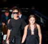 Harper Beckham fête ses 12 ans ! 
La famille Beckham arrive à l'hôtel "La Réserve" après le défilé "Victoria Beckham" lors de la Fashion Week à Paris. © Tiziano Da Silva / Pierre Perusseau / Bestimage
