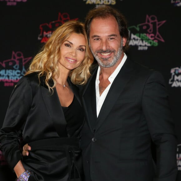 Ingrid Chauvin et son ex-mari Thierry Peythieu - 21ème édition des NRJ Music Awards au Palais des festivals à Cannes le 9 novembre 2019. © Dominique Jacovides/Bestimage 