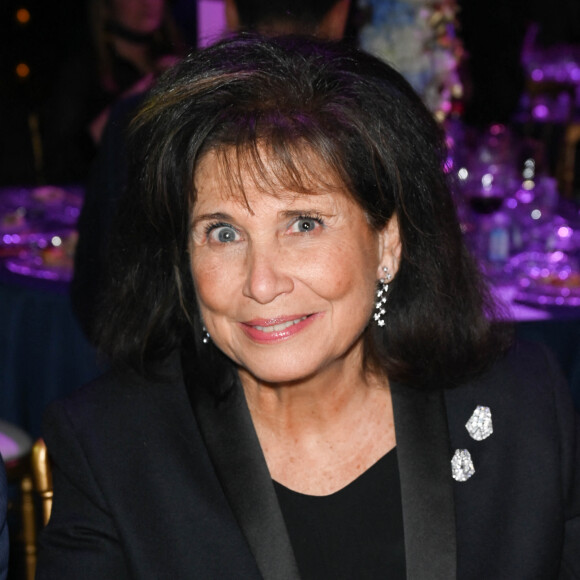 Exclusif - Anne Sinclair - Soirée caritative des parrains de l'Appel national pour la Tsedaka au Pavillon Gabriel à Paris le 5 décembre 2021. © Coadic Guirec/Bestimage 