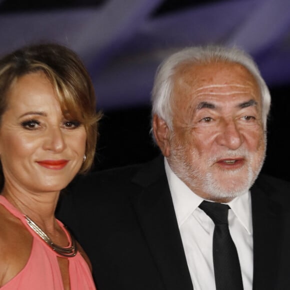 Aujourd'hui, ils sont divorcés et ont refait leurs vies. 
Dominique Strauss-Kahn (DSK) et sa compagne Myriam L'Aouffir - Cérémonie d'ouverture du 19ème Festival International du Film de Marrakech le 11 Novembre 2022. © Denis Guignebourg / Bestimage 