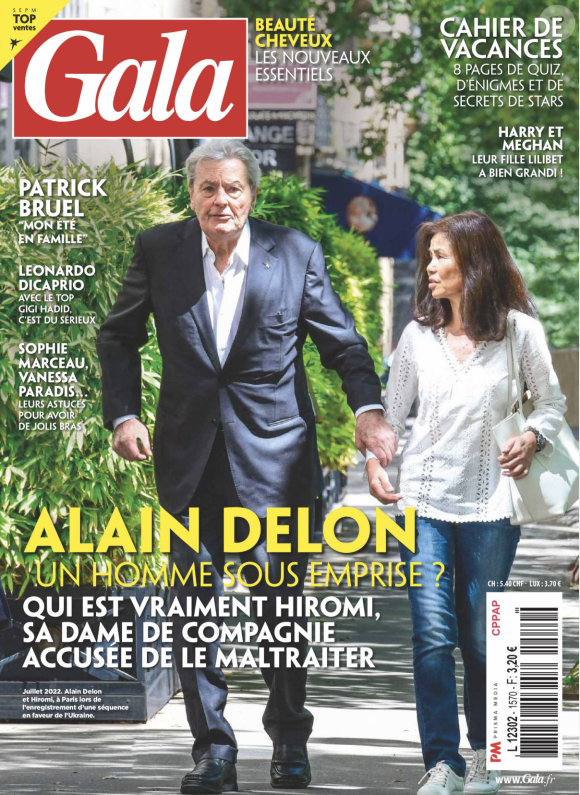 La Une du magazine "Gala"