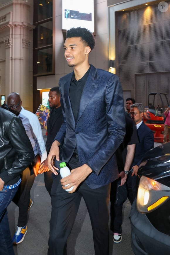 Victor Wembanyama à New York.