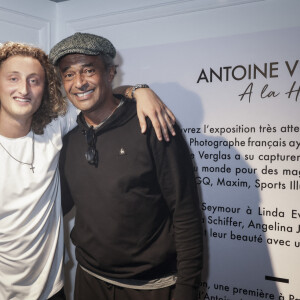 Le photographe a capturé la beauté de comédiennes, de top models.
Exclusif - Joalukas Noah et son père Yannick Noah - Vernissage de l'exposition éphémère d'Antoine Verglas à la Galerie La Hune. Paris, le 4 juillet 2023. © Jack Tribeca/Bestimage