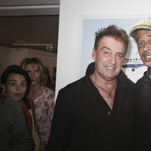 Exclusif - Antoine Verglas, Yannick Noah - Vernissage de l'exposition éphémère d'Antoine Verglas à la Galerie La Hune. Paris, le 4 juillet 2023. © Jack Tribeca/Bestimage