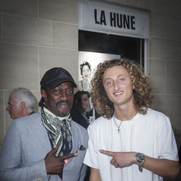 Exclusif - Marco Prince, Joalukas Noah - Vernissage de l'exposition éphémère d'Antoine Verglas à la Galerie La Hune. Paris, le 4 juillet 2023. © Jack Tribeca/Bestimage