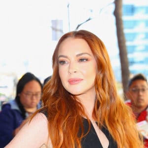 Lindsay Lohan - Arrivées au show The Drew Barrymore à New York City, New York, Etats-Unis, le 10 novembre 2022 