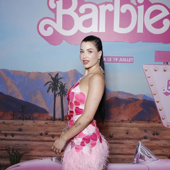 En effet, EnjoyPhoenix était présente au Grand Rex ce mardi 18 juillet 2023. 
Exclusif - Enjoy Phoenix (Marie Lopez) - Avant-première du film "Barbie" au Grand Rex à Paris le 18 juillet 2023. © Denis Guignebourg/Bestimage 