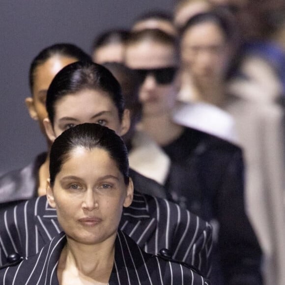 Laetitia Casta - Défilé de Mode "Tod's" lors de la Fashion Week à Milan, Italie, le 24 Février 2023. 