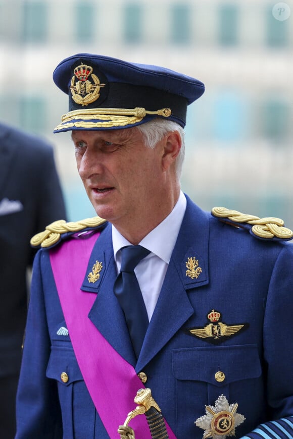 Roi Philippe de Belgique - Célébrations de la Fête nationale de Belgique, 21 juillet 2023 à Bruxelles