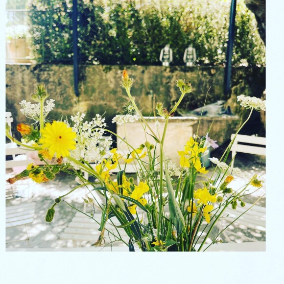 Ainsi que des fleurs
Laurent Delahousse en vacances, Instagram.