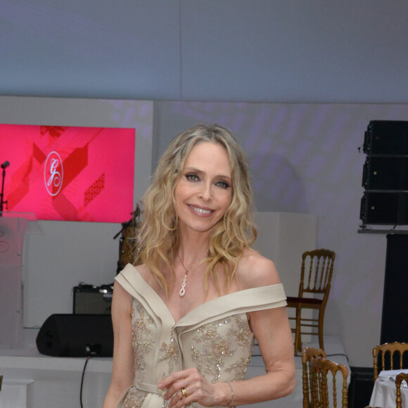 Exclusif - Tonya Kinzinger au dîner caritatif "The Global Gift Initiative" au Carlton Beach Club lors du 71ème Festival International du Film de Cannes, le 11 mai 2018. © CVS/Bestimage