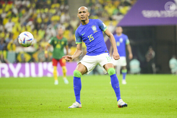 Le footballeur Fabinho devait s'engager avec le club saoudien d'Al-Ittihad
 
Fabinho - Match "Brésil - Cameroun" (0-1) lors de la Coupe du Monde 2022 au Qatar, le 2 décembre 2022. © JB Autissier / Panoramic / Bestimage