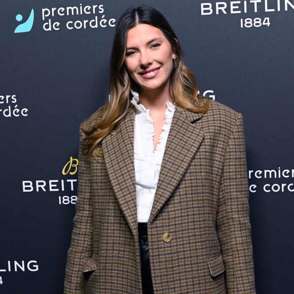 Exclusif - Camille Cerf - Dîner de charité Breitling à la Samaritaine pour l'association "Premiers de Cordée" à Paris le 14 novembre 2022.  © Rachid Bellak/Bestimage 