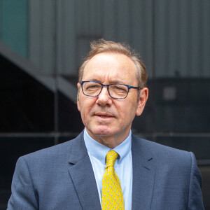 Kevin Spacey devant la Southwark Crown Court de Londres, mardi 25 juillet 2023. © Tayfun Salci/ZUMA Press Wire)