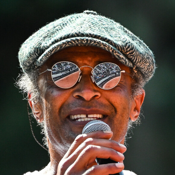 Yannick Noah - Concert de Yannick Noah lors des internationaux de France de Tennis de Roland Garros 2023 à Paris le 27 mai 2023. © Matthieu Mirville/Bestimage 