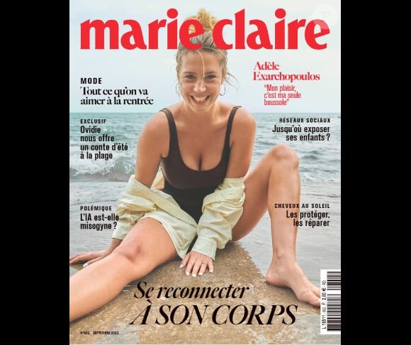 Retrouvez l'interview intégrale d'Adèle Exarchopoulos dans le magazine Marie Claire n°852.