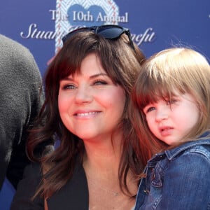 Info - Tiffani Thiessen enceinte de son deuxième enfant - Harper Smith, Tiffani Thiessen - People a la 10eme soiree annuelle "Stuart House Benefit" a la boutique John Varvatos a Los Angeles, le 10 mars 2013.