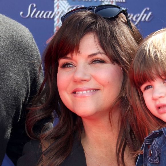 Info - Tiffani Thiessen enceinte de son deuxième enfant - Harper Smith, Tiffani Thiessen - People a la 10eme soiree annuelle "Stuart House Benefit" a la boutique John Varvatos a Los Angeles, le 10 mars 2013.