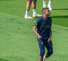 "C'est un bordel sans nom", ajoute Daniel Riolo, très remonté
 
Kylian Mbappé (Paris SG) - Entraînement des joueurs du Paris Saint-Germain à Poissy le 20 juillet 2023.