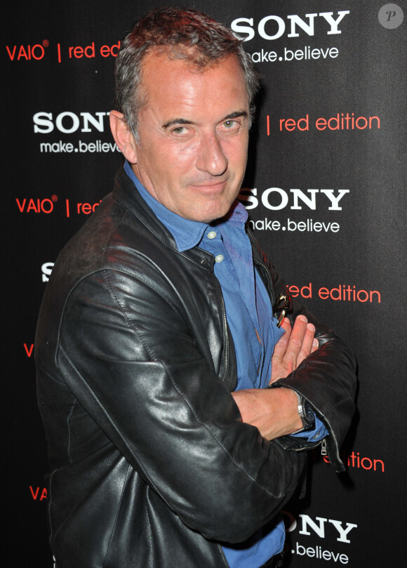 Christophe Dechavanne - Soiree Sony Style a la boutique Sony à Paris le 2 juillet 2013. (VEEREN / BESTIMAGE).