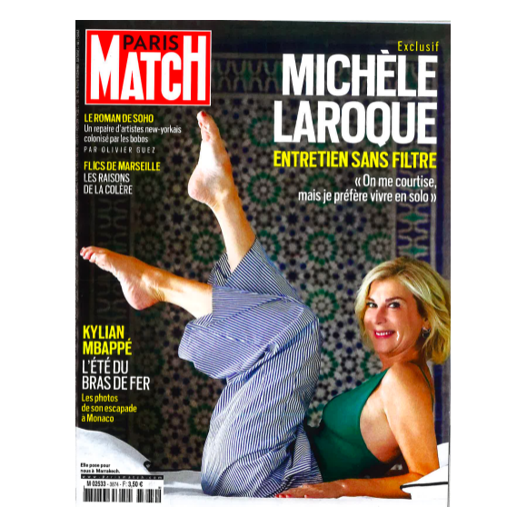 Des confidences à retrouver dans le sujet de couverture du magazine "Paris-Match", paru le jeudi 3 août 2023.