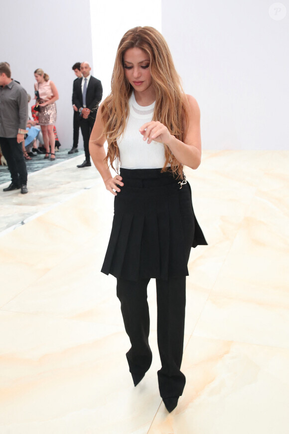 Shakira au photocall du défilé de Mode Fendi, Collection Haute Couture Automne-Hiver 2023/2024 dans le cadre de la Fashion Week de Paris, France, le 06 Juillet 2023