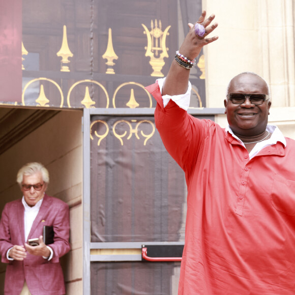 Magloire Les arrivées du défilé Stéphane Rolland à l'Opéra garnier à paris mardi 4 juillet 2023, lors de la Fashion Week haute couture automne-hiver 2023-2024.