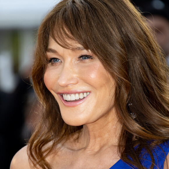Carla Bruni-Sarkozy - Montée des marches du film " Firebrand (Le jeu de la reine) " lors du 76ème Festival International du Film de Cannes, au Palais des Festivals à Cannes. Le 21 mai 2023 © Jacovides-Moreau / Bestimage